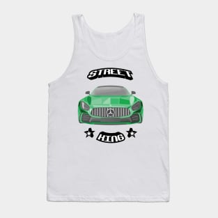 Sportscar Illustration Tank Top